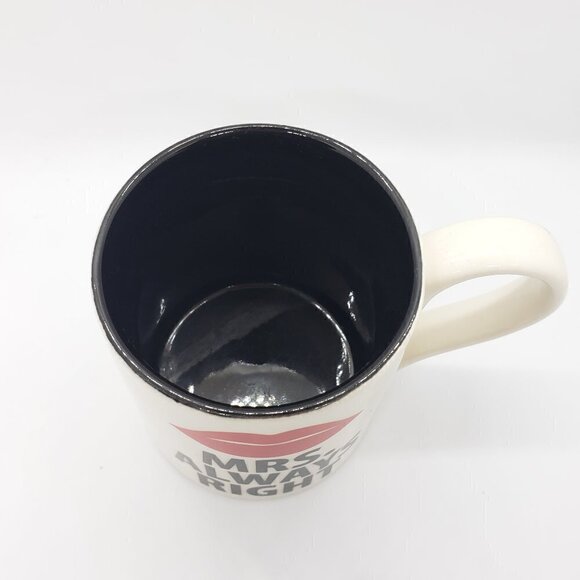 Mr Mrs Always Right Mugs Set Of Two - Picture 5 of 8